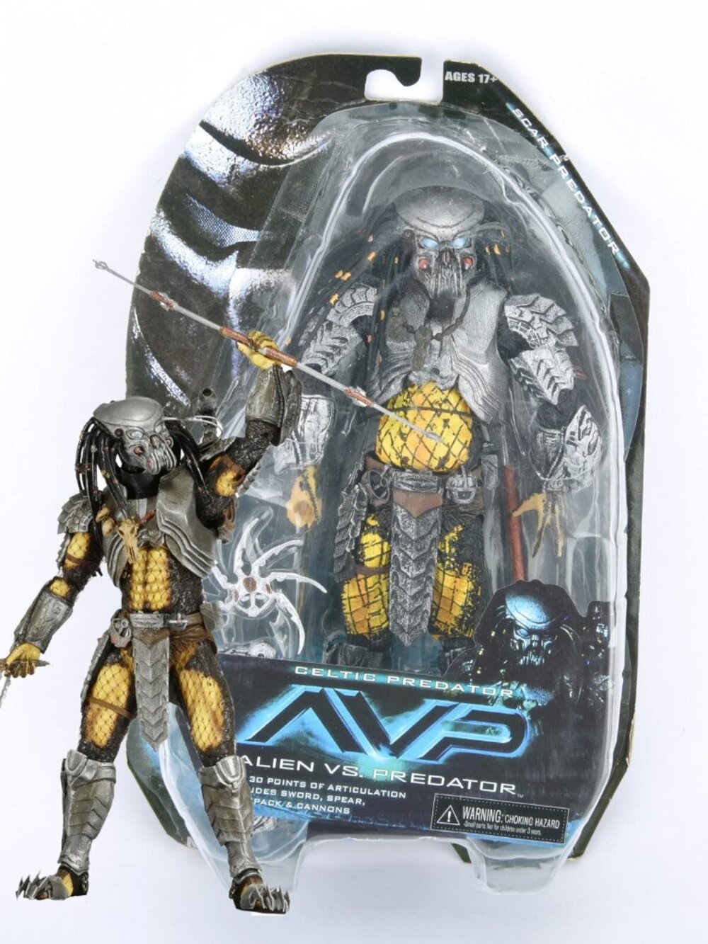 Predator Series 14 Alien Vs Predator Celtic Predator 8" Action Figure Gift Toys